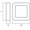 OSRAM HOMELIGHTING ENDURA Style Square 13.5W Dark Gray 4099854461958 venkovní nástěnné LED osvětlení