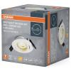 OSRAM HOMELIGHTING 4099854444494 Spotlight Recess Set Incl. Osram LED 4.3W GU10 White LED stropní svítidlo, LED, GU10, 4.30 W, bílá