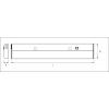 LEDVANCE Linear LED Flat Eco 6W 830 LED svítidlo zápustné