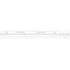 OSRAM HOMELIGHTING Submarine Sensor 60cm 8W 4000K LED svítidlo do vlhkých prostor s detektorem pohybu 8 W