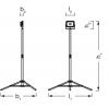 OSRAM HOMELIGHTING LED Worklight Value Tripod Battery 1x20W 865 stavební reflektor