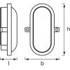 OSRAM HOMELIGHTING LED Bulkhead 11W 4000K White LED nástěnné světlo 11 W