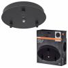OSRAM HOMELIGHTING Vintage 1906 PenduLum Triple Canopy Round 4099854442735 závěsné světlo černá