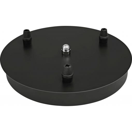 OSRAM HOMELIGHTING Vintage 1906 PenduLum Triple Canopy Round 4099854442735 závěsné světlo černá