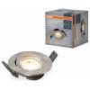 OSRAM HOMELIGHTING 4099854444548 Spotlight Recess Set Incl. Osram LED 4.3W GU10 Brushed Nickel LED stropní svítidlo, LED, GU10, 4.30 W, niklová (kartáčovaná)