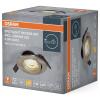OSRAM HOMELIGHTING 4099854444548 Spotlight Recess Set Incl. Osram LED 4.3W GU10 Brushed Nickel LED stropní svítidlo, LED, GU10, 4.30 W, niklová (kartáčovaná)