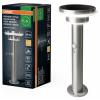 OSRAM HOMELIGHTING ENDURA Style Solar 40cm Post Sensor Double Circle 6W Stainless Steel 4099854455469 venkovní nástěnné LED osvětlení 6.00 W Steel