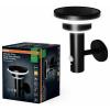 OSRAM HOMELIGHTING ENDURA Style Solar Wall Sensor Double Circle 6W Black 4099854455506 venkovní nástěnné LED osvětlení