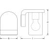 OSRAM HOMELIGHTING ENDURA Classic Cascade Wall E27 Clear 4099854461200 venkovní nástěnné LED osvětlení