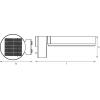 OSRAM HOMELIGHTING ENDURA Style Solar Wall Sensor Single Circle 6W Black 4099854455568 venkovní nástěnné LED osvětlení