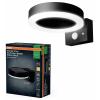 OSRAM HOMELIGHTING ENDURA Style Solar Wall Sensor Single Circle 6W Black 4099854455568 venkovní nástěnné LED osvětlení