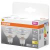 OSRAM HOMELIGHTING 4099854459658 LED reflektor Energetická třída (EEK2021) E (A - G) GU5.3 3.4 W teplá bílá (Ø x v) 50.00 mm x 50.00 mm 2 ks