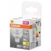 OSRAM HOMELIGHTING 4099854458361 LED reflektor Energetická třída (EEK2021) E (A - G) GU5.3 2 W teplá bílá (Ø x v) 50.00 mm x 50.00 mm 1 ks
