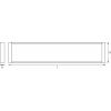 OSRAM HOMELIGHTING 4099854532290 LED Office Line 1.2M 48W 4000K LED panel