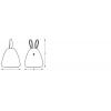 OSRAM HOMELIGHTING Nightlux Touch Rabbit USB 4099854536656 LED noční světlo