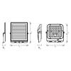 OSRAM HOMELIGHTING 4099854429415 Endura Flood Split Solar Sensor 10W 840 Remote control solární zahradní lampa LED 10 W