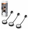 LEDVANCE Undercabinet Spot Puck 65mm 3 x 3W 830 Black LED svítidlo zápustné 3.00 W teplá bílá černá