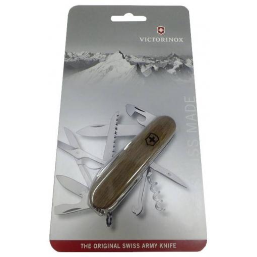 Victorinox Huntsman 1.3711.63B1 švýcarský kapesní nožík počet funkcí 13 hnědá