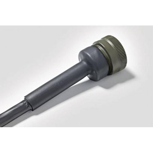 HellermannTyton 340-12040 smršťovací bužírka s lepidlem černá 12 mm 4 mm Poměr smrštění:3:1 metrové zboží