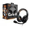Cougar CGR-P50B-270 Headset uzavřená (Over Ear) kabelová stereo černá Gaming