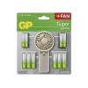 Baterie AA / AAA alkalická GP Super 24ks + ruční ventilátor