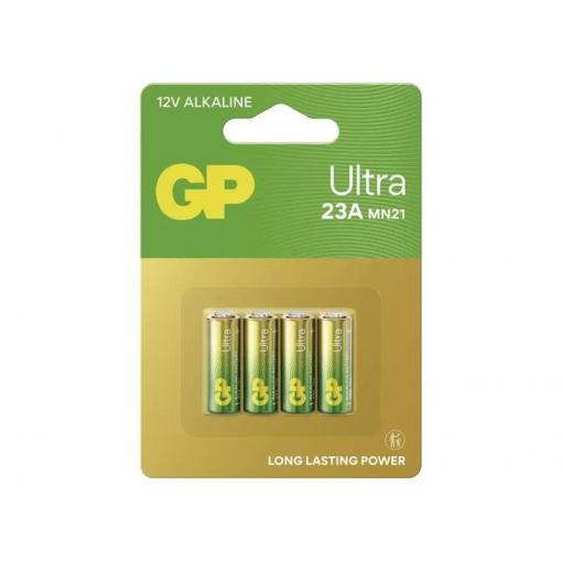 Baterie 23A GP Ultra alkalická 4ks / blistr