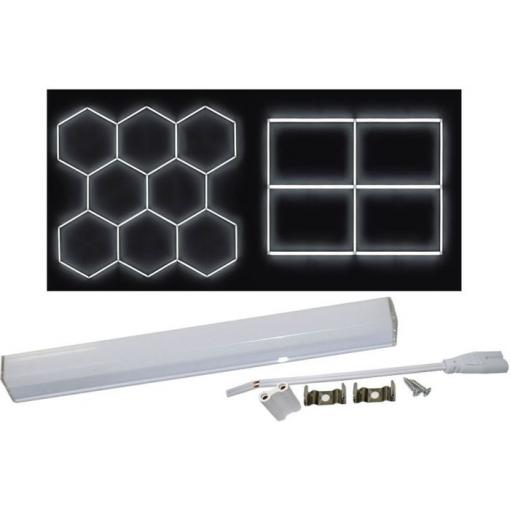 LED modul Hexagon 300 mm, 230 V AC / 5 W, 3000 K, bílá