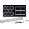 LED modul Hexagon 300 mm, 230 V AC / 5 W, 4000 K, bílá