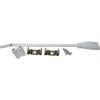 LED modul Hexagon 300 mm, 230 V AC / 5 W, 6000 K, bílá