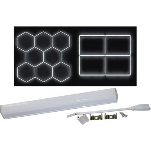 LED modul Hexagon 300 mm, 230 V AC / 5 W, 6000 K, bílá