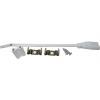 LED modul Hexagon 440 mm, 230 V AC / 7 W, 3000 K, bílá