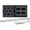 LED modul Hexagon 570 mm, 9 W, 230 V AC, 3000 K, bílá