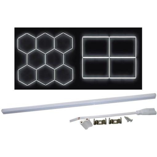 LED modul Hexagon 1180 mm, 18 W, 230 V AC, 4000 K, bílá