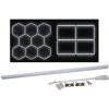 LED modul Hexagon 1180 mm, 230 V AC / 18 W, 6000 K, bílá