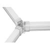Spojka Y 120° 2pin pro LED trubice Hexagon