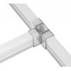 Spojka T 90° 2pin pro LED trubice HEXAGON