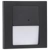 Paulmann 80004 Tsaro eckig 80x36mm 1W 80lm 230V 2700K Nástěnné vestavné svítidlo, LED, 1 W, černá (matná)