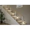 Paulmann 80004 Tsaro eckig 80x36mm 1W 80lm 230V 2700K Nástěnné vestavné svítidlo, LED, 1 W, černá (matná)