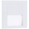 Paulmann 79999 Tsaro eckig 80x36mm Nástěnné vestavné svítidlo, LED, 1 W, bílá (matná)