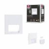 Paulmann 79999 Tsaro eckig 80x36mm Nástěnné vestavné svítidlo, LED, 1 W, bílá (matná)