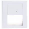 Paulmann 80002 LED Wandeinbauleuchte Tsaro eckig 80x36mm Nástěnné vestavné svítidlo, LED, 1 W, bílá (matná)