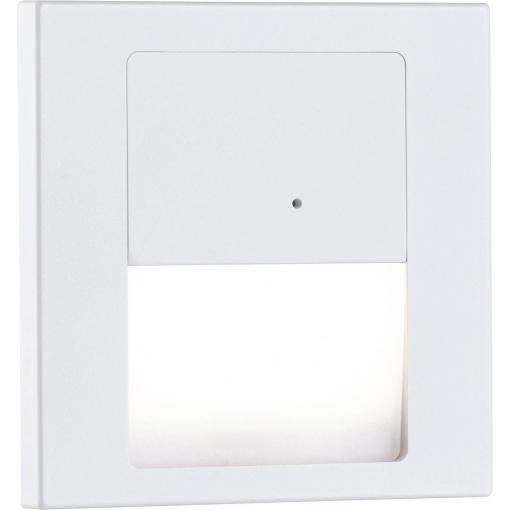 Paulmann 80002 LED Wandeinbauleuchte Tsaro eckig 80x36mm Nástěnné vestavné svítidlo, LED, 1 W, bílá (matná)