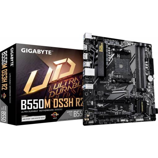 Gigabyte B550M Základní deska Socket (PC) AMD AM4 Tvarový faktor Micro-ATX Čipová sada základní desky AMD® B550