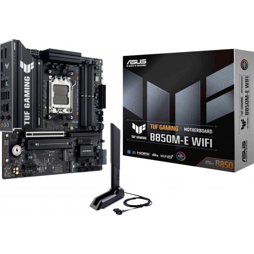 Asus TUF B850M-E Základní deska Socket (PC) AMD AM5 Tvarový faktor Micro-ATX Čipová sada základní desky AMD® B850