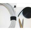 TRU COMPONENTS 910-131-Bag pásek se suchým zipem ke spojování háčková a flaušová část (d x š) 1000 mm x 20 mm modrá 1 m
