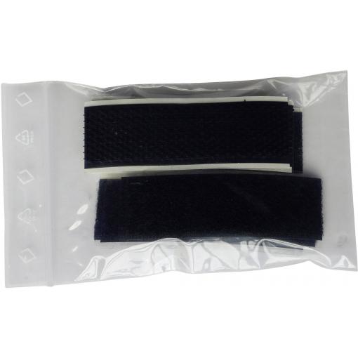 TRU COMPONENTS 904-MVA8-Bag pásek se suchým zipem, lepicí, háčková část, (d x š) 80 mm x 25 mm, 4 pár