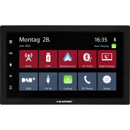 Blaupunkt Oslo 600 DAB autorádio Apple CarPlay, Android Auto™, vč. dálkového ovládání, vč. DAB antény, Bluetooth® handsfree zařízení
