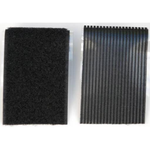 TRU COMPONENTS 730-330-2-Bag pásek se suchým zipem, lepicí, háčková a flaušová část, extra silná, (d x š) 100 mm x 50 mm, 2 pár