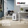 Dahle ShredMATIC 150 skartovačka na kousky 4 x 12 mm P-4 24 l Křížový řez kancelářské sponky, sponky do sešívačky, kreditní karty