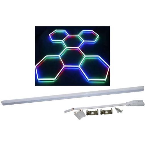 LED modul Hexagon 1180 mm, RGB, 230 V AC / 8 W